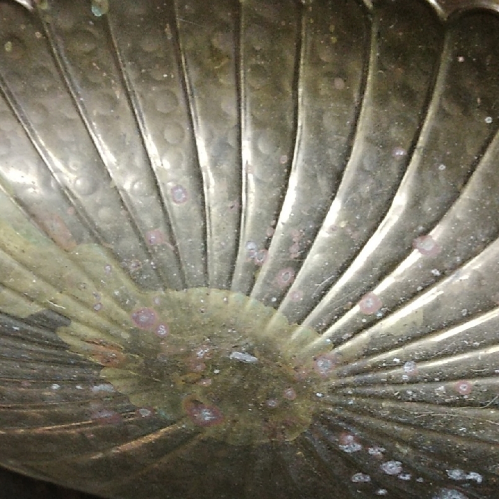 Vintage Brass Decorative Bowl - Picture 3 of 10
